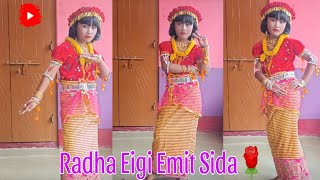 Radha Eigi Emit Sida| #dance #cover  #manipuri By: Priyanka Angom|Pikliba Angang Sibu Nungcbiu♥️