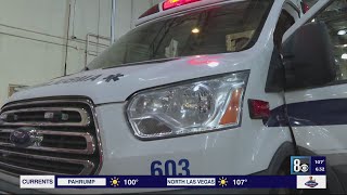 Las Vegas ambulance crews prepare for heat wave