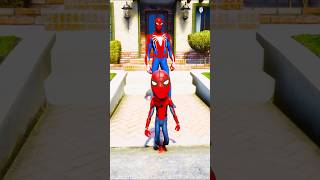 GTA V : SPIDER-MAN এর ছেলের সাথে এটা কি হোলো -10 #cartoon  #shorts