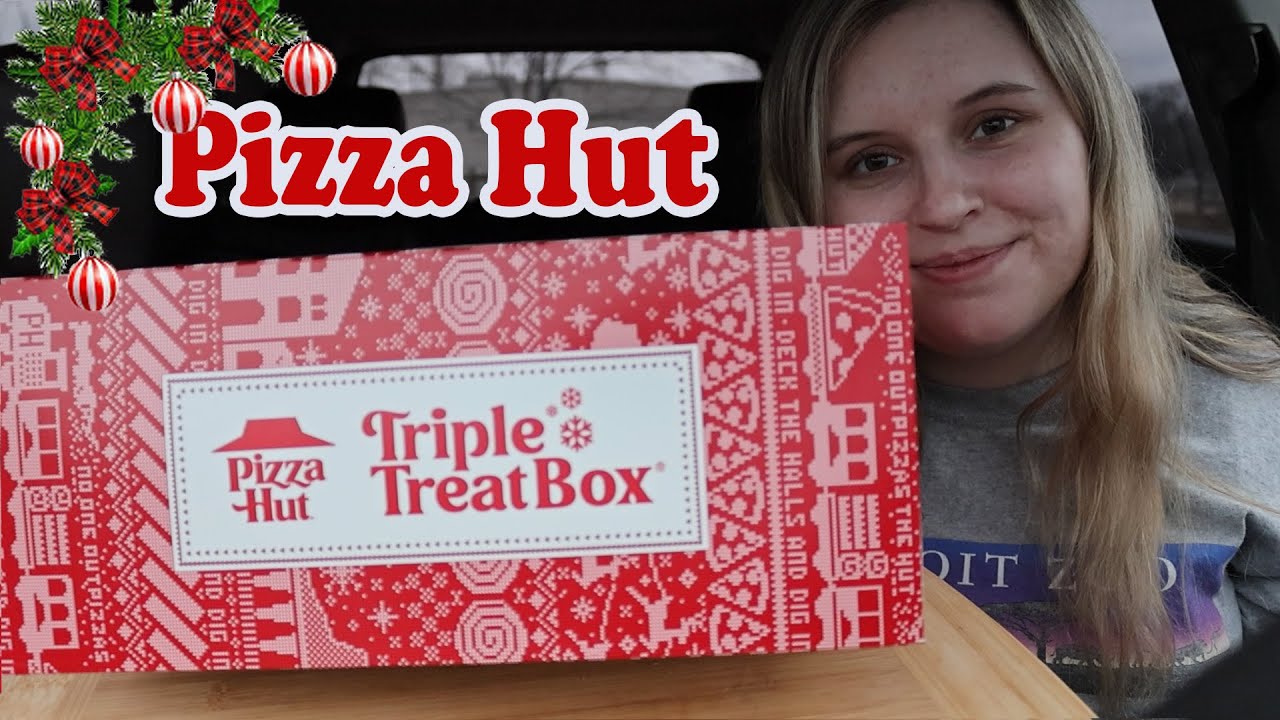 PIZZA HUT'S Triple Treat Box! - YouTube