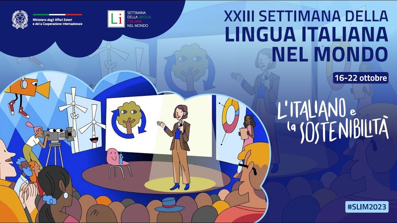 XXIII Settimana Della Lingua Italiana Nel Mondo - YouTube