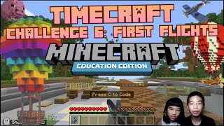 How to Code *TIMECRAFT: FIRST FLIGHTS* in MINECRAFT: Education Edition Hour of Code Challenge 6