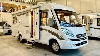 Hymer B678 Automaat Premium Line Aparte bedden met lage instap