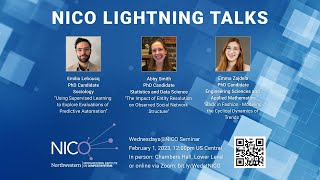 Wed@NICO - 2/1/23 - Lightning Talks