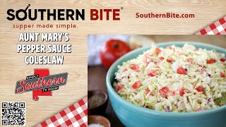 Show 1104D Aunt Mary's Pepper Sauce Coleslaw