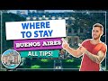 ☑️  Where to stay in BUENOS AIRES! The Best Regions! And how to save a lot on your hotel!