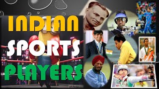 Famous Indian Sports Persons Name With Picture | Indian Sports Players |