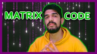 How To Make The Matrix Rain Code | Nuke Tutorial