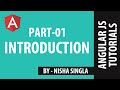AngularJS Tutorial 1  -  Introduction
