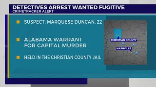 Detectives arrest wanted fugitive in Kentucky