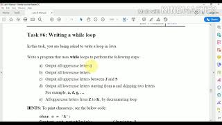 Lab9 V3 | char increment | while loop | Komal Arif
