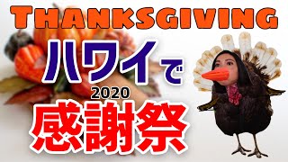 【ENG/JPN】🇺🇸🇯🇵ハワイで感謝祭★Thanksgiving Day 2020