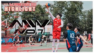 3x3 2개 대회 연속 우승🔥🔥 [AAB 3x3 YoonPLAYER Highlight]