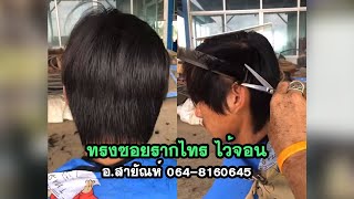 ทรงซอยรากไทร ไว้จอน อ สายัณห์ 064 8160645