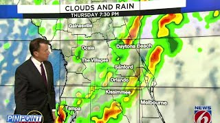 Severe weather possible Thursday as strong cold front hits Florida