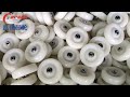 4 inch white nylon wheel industrial wheel