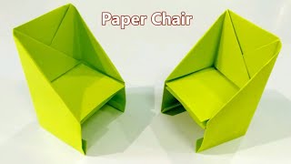 How to make easy paper chair ||crazy dude||