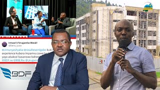 MURI BDF RURACYAGERETSE | HON Dr NSABIMANA YATANZE IMINSI KU ISOKO, N'IKI CYARI CYARABAYE?