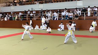 第26回岐阜県大会 型 少年部 黄帯（3年生）決勝 26th Gifu Championship Pattern Junior Male 9 years Yellow belt FINAL