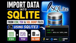 Importing Data With SQLite Using SQLite3 CLI