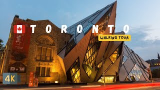 🇨🇦Walking tour in Toronto Bloor street | 4K