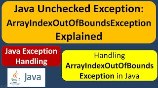Java Unchecked Exception: ArrayIndexOutOfBoundsException Explained