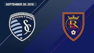 HIGHLIGHTS: Sporting Kansas City vs. Real Salt Lake | September 30, 2018