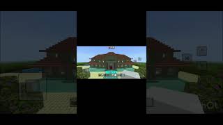 I made my First house in Minecraft