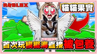 ROBLOX 第一次玩【模擬海】直接被包養！送紅果！送黑刀！還送2000萬💰！一堆貓咪狗狗🐶🐱超級有趣！還可以變成超強能力果實者🍎！【Meme-Sea】【老婆】