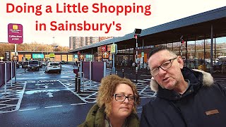 A Quick Shop in Sainsburys with Tracy and Colin The Food Huggers