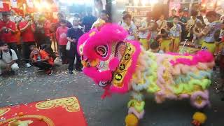 步步高升🦁舞狮表演元宵节快乐🇲🇾我来也肉干赞助LED Lion Dance Acrobatic KL Petaling Street Performance Chap Goh Mei 🎀2025