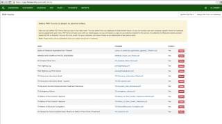 Settings PDF Forms