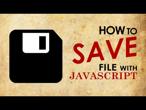 Generate and Save As Text File with Javascript Generate and Save As Text File with Javascript