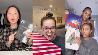 Influencer 2023 Christmas Hauls Compilation || #haul #rich #fypシ゚viral #trending #blowthisupforme