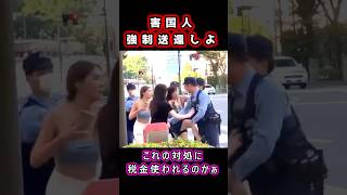 迷惑外国人はお帰り頂きたい 警察の仕事はこういうの増えてくるよ＃迷惑＃shorts