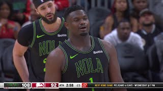 Pelicans Stat Leader Highlights: Zion Williamson with 27 points vs. Atlanta Hawk