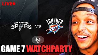 WATCHING THE WESTERN CONFRENCE FINALS LIVE | OKC VS SPURS