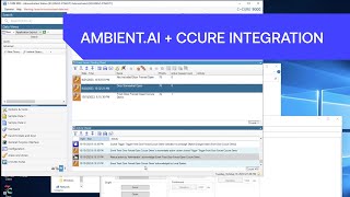 Ambient.ai + CCure Access Control Integration