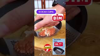 BIM sarımsak ezici 10 Ocak Cuma günü geliyor.