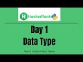 HackerRank Day 1: Data Types | Python