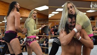 Anthony Greene vs. Ava Everett - Limitless Wrestling Championship (Intergender Mixed WWE NXT Beyond)