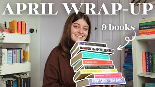 monthly wrap up💌✨📖 the 9 books I read in april