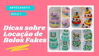 Dicas valiosas para quem deseja ou já trabalha com locação de bolos Fakes❤️