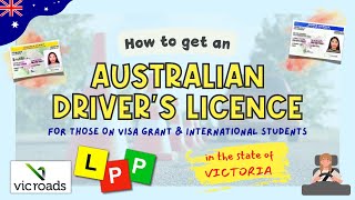 How to Get an AUSTRALIAN DRIVER'S LICENCE on a Visa Grant or International Students | Vien Mlbnn