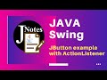Java Swing (GUI) | JButton Example with ActionListener