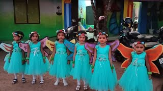 പൂവുകൾ തേടും പൂമ്പാറ്റ|Poovukal thedum |Annual day Program Govt ups Kadakkal Pre Primary kids dance