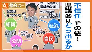 【「全会一致で不信任」突き付けた議会】再選果たした斎藤知事とどう向き合う？　“ネットの言葉の暴力”など理由に辞職に追い込まれたという県議も