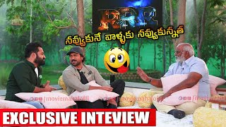 Keeravani With Ram Charan & Jr NTR | RRR Team Interviews | Movie Mahal