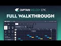 Captain Melody Epic Full Walkthrough / Captain Plugins Epic Tutorial/ Melody Generator Plugin