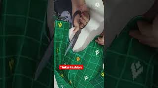 Designer Neck Cutting \u0026 Stitching For kurti. কামিজের গলার নতুন ডিজাইন #shorts#diy#tinku fashion